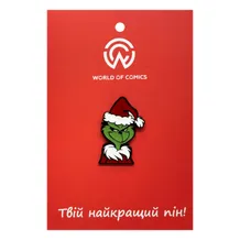 Металлический значок (пин) Grinch, арт. 10131