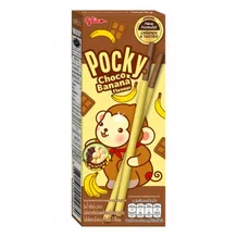 Печиво Glico: Pocky: Choco Banana Flavour, (1027)