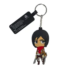 Брелок двухсторонний Attack on Titan: Mikasa, (10311)