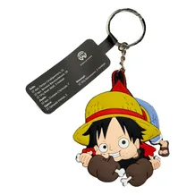 Брелок двухсторонний One Piece: Monkey D. Luffy w/ Meat, (10346)