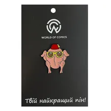 Металевий значок (пін) Cool Chicken, (10724)