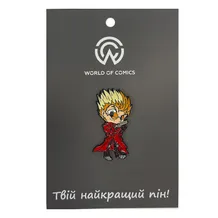 Металлический значок (пин) Trigun: Vash the Stampede, (10725)