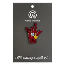 Металевий значок (пін) Marvel: Iron Man (Rock You), (10924)
