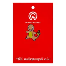 Металевий значок (пін) Pokemon: Charmander, (10960)