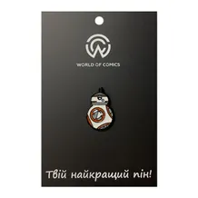 Металевий значок (пін) Star Wars: BB-8, (10986)