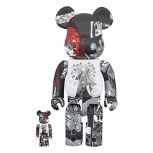 *Original* Be@rbrick: S'YTE & Junji Ito: Uzumaki (Set) (100% & 400%), (11)