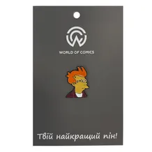 Металевий значок (пін) Futurama: Fry (Meme), (11099)