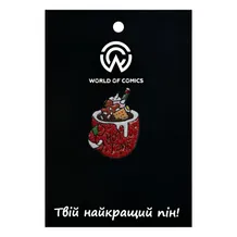Металлический значок (пин) Christmas Cocoa Cup: «‎Hot Time» (Red), (11248)