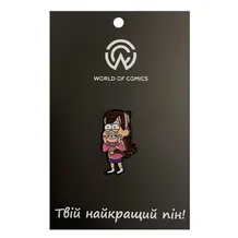 Металевий значок (пін) Gravity Falls: Mabel, (11423)