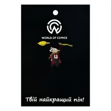 Металевий значок (пін) Wizarding World: Harry Potter: Harry Potter w/ Nimbus Two Thousand, (11431)