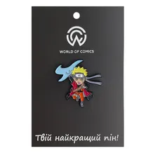 Металевий значок (пін) Naruto: Naruto w/ Rasenshuriken (Sage Mod), (11458)
