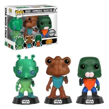 Набір фігурок Funko POP!: Star Wars: Greedo, Hammerhead & Walrus Man (3-Pack) (Special Edition), (11487)