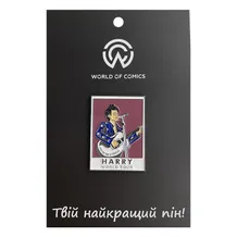 Металевий значок (пін) Harry Styles: «Harry World Tour», (11555)