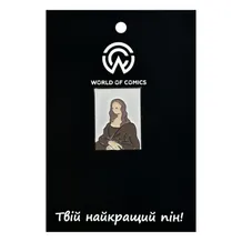 Металлический значок (пин) Art: Leonardo da Vinci: «Mona Lisa‎», (11678)