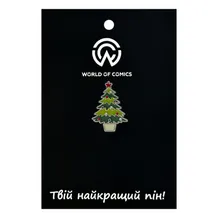 Металлический значок (пин) Christmas Tree, (11803)