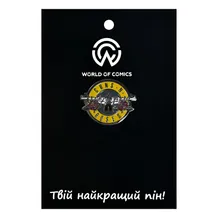 Металлический значок (пин) Guns N' Roses: Logo, (11855)