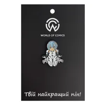 Металевий значок (пін) Evangelion: Rei Ayanami, (11880)