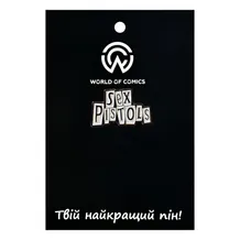 Металлический значок (пин) Sex Pistols: Logo, (12622)