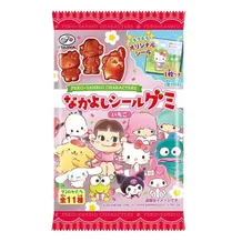 Жувальна гумка з наліпкою Fujiya: Peco & Sanrio: Strawberry, (126418)