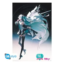 Постер GB Eye: Maxi: Vocaloid: Miku Hatsune: «Happy 16th Birthday», (126973)