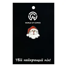 Металлический значок (пин) Santa Clause (Head), (12882)
