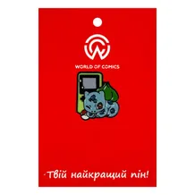 Металевий значок (пін) Pokemon: Bulbasaur w/ Nintendo, (13008)