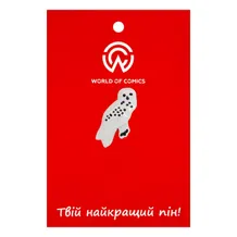 Металевий значок (пін) Wizarding World: Harry Potter: Hedwig, (13124)