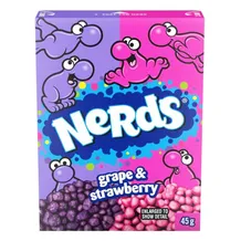 Конфеты Wonka: Nerds: Grape and Strawberry, (131780)