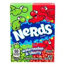 Конфеты Wonka: Nerds: Watermellon and Cherry, (131827)