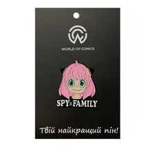 Металевий значок (пін) Spy x Family: Anya, (13503)