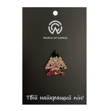 Металевий значок (пін) One Piece: Monkey D. Luffy, (13538)