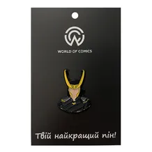 Металевий значок (пін) Marvel: Loki, (13548)