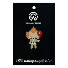 Металевий значок (пін) IT: Pennywise (Chibi), (13580)