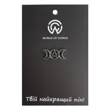Металлический значок (пин) Triple Moon Goddess: Logo, (13615)