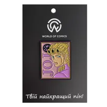 Металлический значок (пин) JoJo's Bizarre Adventure: Giorno Giovanna, (13620)