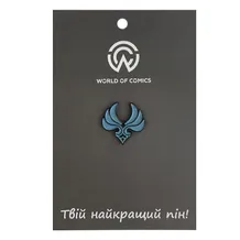 Металлический значок (пин) Genshin Impact: Anemo: Logo, (13700)