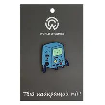 Металлический значок (пин) Adventure Time: BMO, (13710)