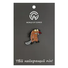 Металлический значок (пин) The Angry Beavers: Daggett, (13714)