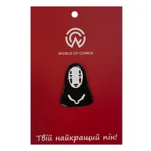 Металевий значок (пін) Studio Ghibli: Spirited Away: Kaonashi, (13805)