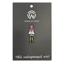 Металевий значок (пін) Demon Slayer: Mitsuri Kanroji, (13825)