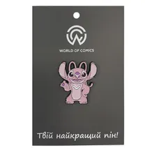 Металевий значок (пін) Disney: Lilo & Stitch: Angel, (13833)