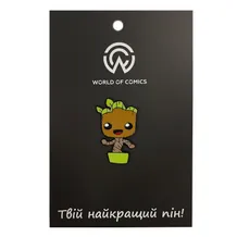 Металевий значок (пін) Marvel: Baby Groot in the Pot, (13851)