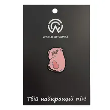Металевий значок (пін) Gravity Falls: Waddles, (13853)