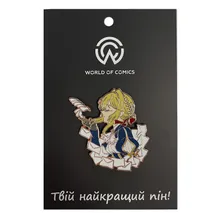 Металевий значок (пін) Violet Evergarden: Violet, (13869)