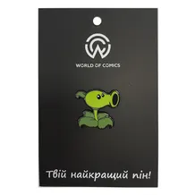 Металевий значок (пін) Plants vs. Zombies: Peashooter, (13886)