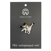 Металлический значок (пин) Cat w/ Knife (Meme), (13891)