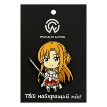 Металевий значок (пін) Sword Art Online: Asuna Yuuki, (13901)