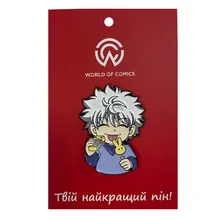 Металлический значок (пин) Hunter x Hunter: Killua w/ Candys, (13916)