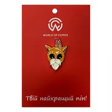Металевий значок (пін) One Piece: Lucy (Monkey D. Luffy), (13938)