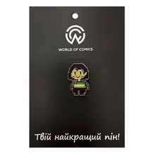 Металевий значок (пін) Undertale: Chara, (13958)